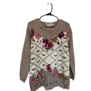 gorgeous vintage grandma sweater